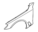 41359628642 - Body: Fender for BMW: 740i, 750e xDrive, 760i xDrive, i7 Image