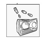 815900E010 - : 2004-2009 Lexus - Tail Lamp Assembly for Lexus: RX330, RX350 Image