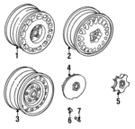4260322330 - : Center Cap for Toyota: Cressida Image