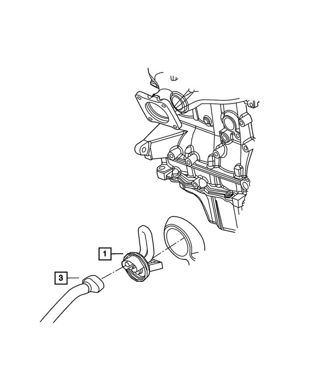 4686948AC - Engine 2.4L Four Cylinder: Engine Block Heater Cord for Mopar Image