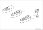 61318368974 - : Switch Window Lifter for BMW Image