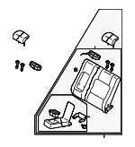 GS3R57450C74 - : Seat Back Assembly for Mazda Image