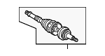 4347080394 - Universals &amp; Rear Axle: Outer Cv Joint for Toyota: MR2 Spyder Image