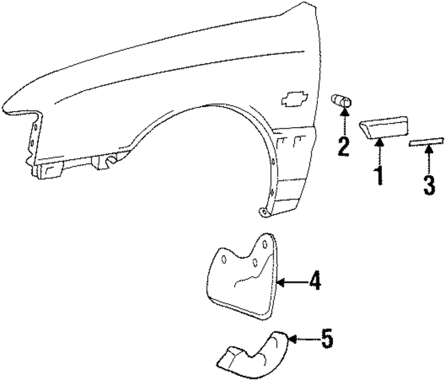 8683128100 - : Mud Guard for Hyundai Image