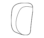 90850SH4K00 - Body: Aperture Panel Hole Cover for Honda: Civic Image