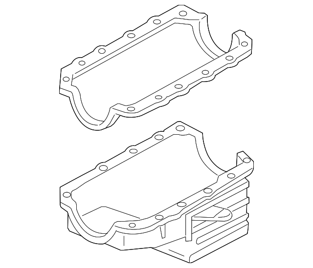 2006-2008 GM Engine Oil Pan 12603201 | Parts McElveen