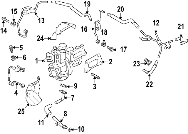 144116SY0A - : Turbocharger for Nissan Image