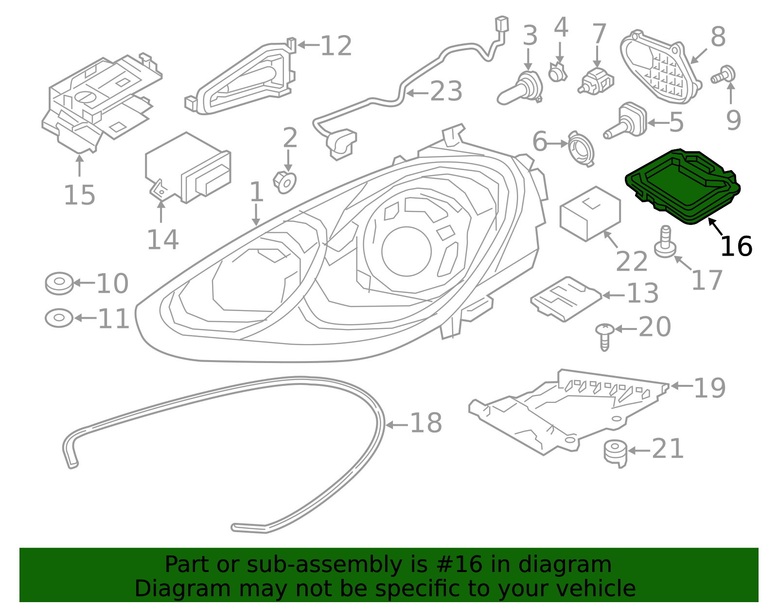 2015-2018 Porsche Cayenne High Intensity Discharge (Hid) Lighting