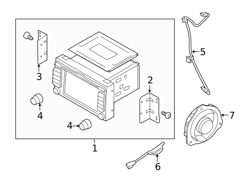 Sound System for 2014 Kia Rio #0