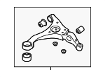 545003K060 - : 2006-2010 Hyundai Sonata - Lower Control Arm for Hyundai: Sonata Image