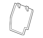 19122750 - Body: Seat Back Panel for Cadillac: SRX Image