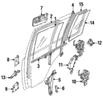 8454656B30 - : Movable Glass for Suzuki Image