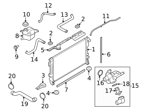 Gaskets & Sealing Systems for 2010 Ford Flex #0