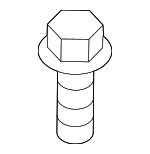 21991A5000 - Engine: Side Mount Bracket Bolt for Hyundai Image