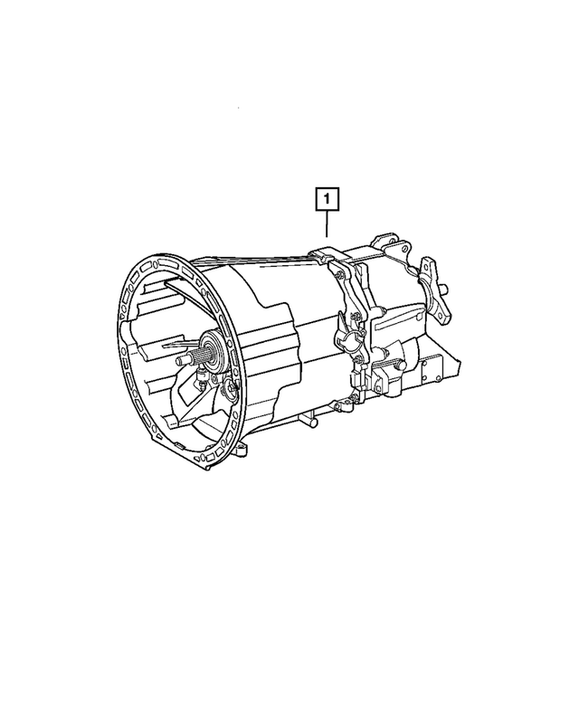 52104741AC - Manual Transmission 6 Speed: Nsg370 Transmission for Mopar Image