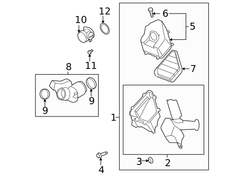 Filters for 2009 Saturn Outlook #0