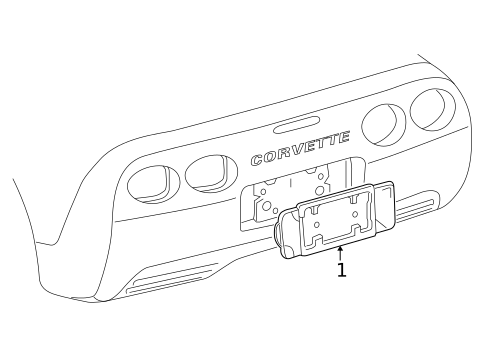 Backup Lamps for 1999 Chevrolet Corvette #0