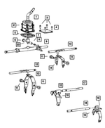 5143878AA - G238; 6-Speed; Manual Transmission: Hex Head Screw for Mopar Image