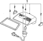34275SF1A01ZA - : Cap for Honda Image