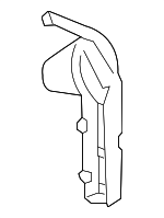 98150169500GRV - Body: End Panel for Porsche: 718 Boxster, 718 Cayman, 718 Spyder Image