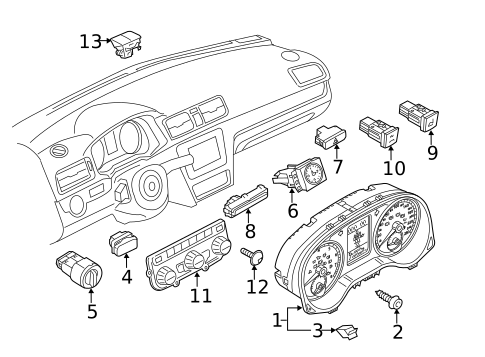 Automatic Temperature Controls for 2019 Volkswagen Passat #2