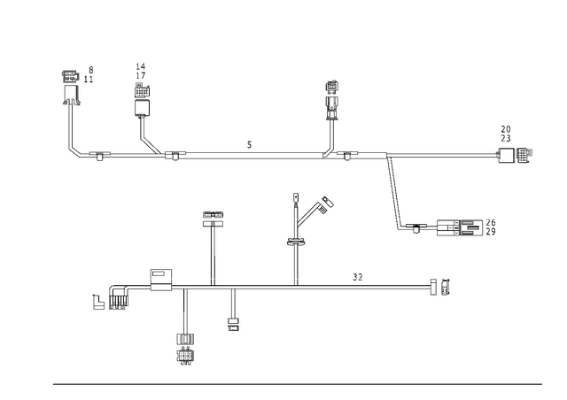 163540233398 - Electrical Equipment and Instruments: Electric Line for Mercedes-Benz: ML320, ML55 AMG Image image