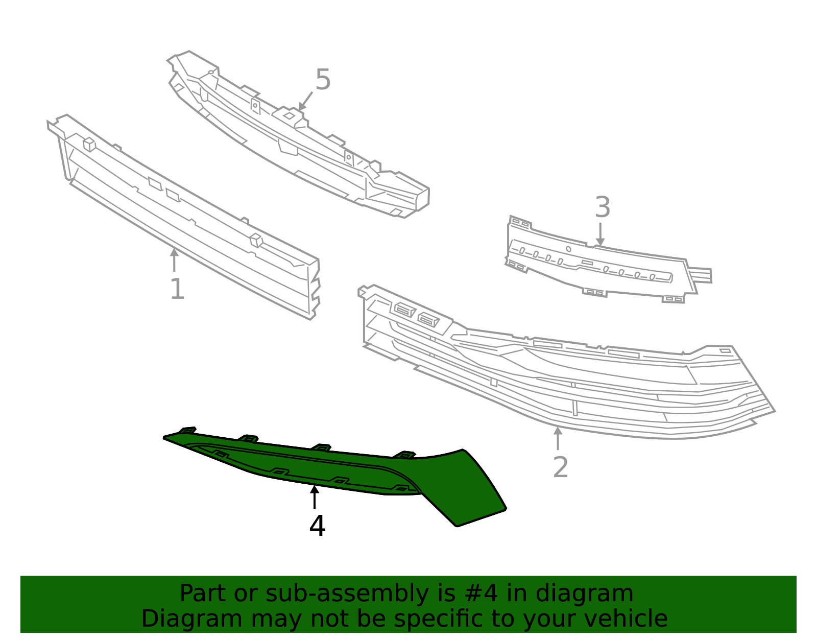 Grille Molding - Sleek OEM Front End Finish | AutoNation Parts