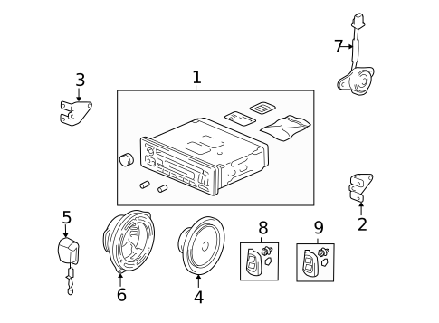 Sound System for 2000 Honda S2000 #0