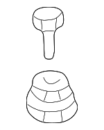 701820751 - HVAC: Return Hose Grommet for Volkswagen Image image