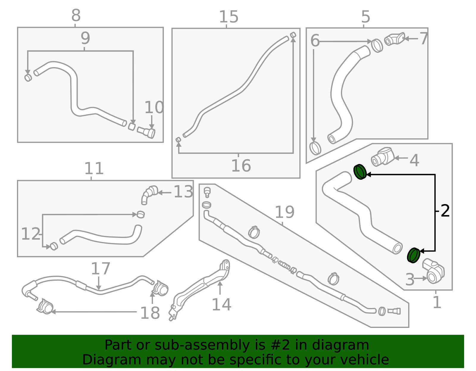 14722-43006-S - Exhaust Gas Re-Circulation (Egr) Tube Clamp 2020-2026 ...