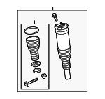 LR100651 - : Strut Assembly for Land-Rover Image