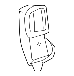 558450C010 - Body: Center Duct for Toyota: Sequoia, Tundra Image