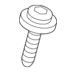 814562G000 - Body: Striker Screw for Hyundai Image