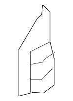 5109370AA - Body: Plate for Chrysler: Town &amp; Country | Dodge: Grand Caravan | Ram: C/V Image