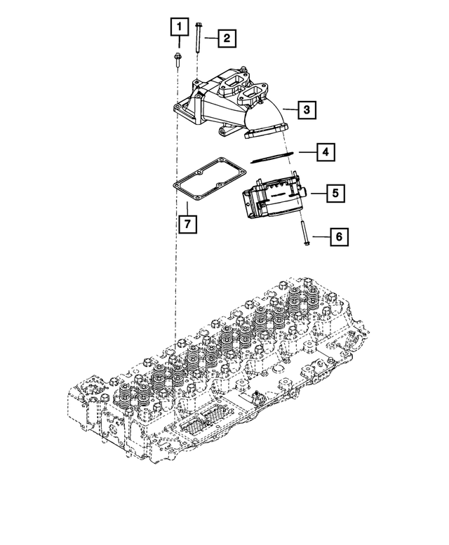 68038158AA - Fuel: Hex Flange Head Bolt, Mounting for Mopar Image image