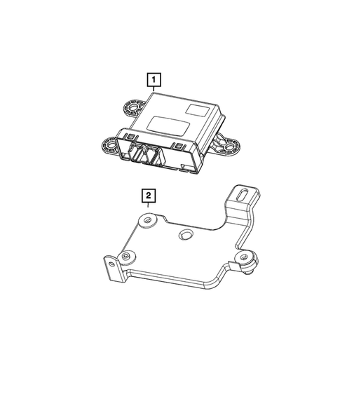 Keys, Modules and Engine Controllers for 2023 Dodge Durango #21