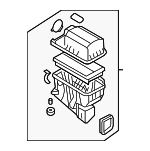 281104D200 - Engine: Air Cleaner Assembly for Kia: Sedona Image
