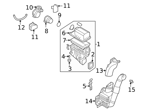 Filters for 2006 Kia Sedona #0