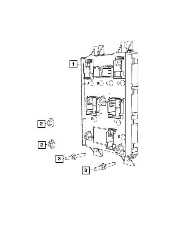 68424597AC - Electrical: Body Controller Module for Mopar Image