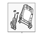 7110307020 - Body: Seat Back Frame for Toyota Image image