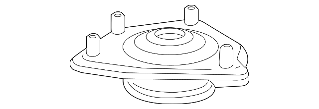 thumbnail image 2 of Genuine Honda Front Shock Absorber Mounting – CR-V 2017-2022 (51670-TLA-A01) 2 of 6