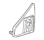 12547148 - Body: Door Mirror Brace for Chevrolet: C1500, C2500, C3500, K1500 Pickup, K2500 Pickup, K3500 Pickup, R3500, V3500 | GMC: C1500 Pickup, C2500 Pickup, C3500 Pickup, K1500 Pickup, K2500 Pickup, K3500 Pickup, R3500 Pickup, V3500 Image