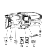 56054273AL - Electrical: Transmission Shifter for Ram: 1500, 1500 Classic Image