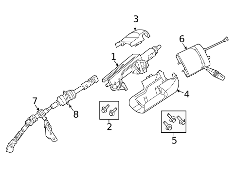 Shroud, Switches & Levers for 2024 Dodge Durango #0
