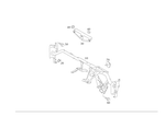 2216202686 - Cowl, Front Panel: Crossmember for Mercedes-Benz Image