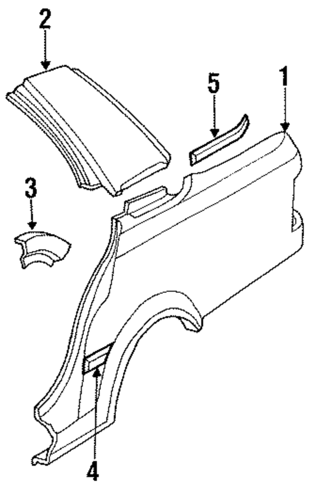 4534512 - Body: Outer Panel for Mopar Image