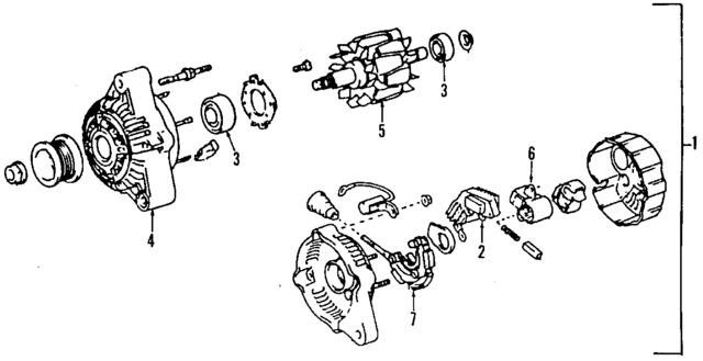 9009910192 - Electrical: Bearings for Lexus Image