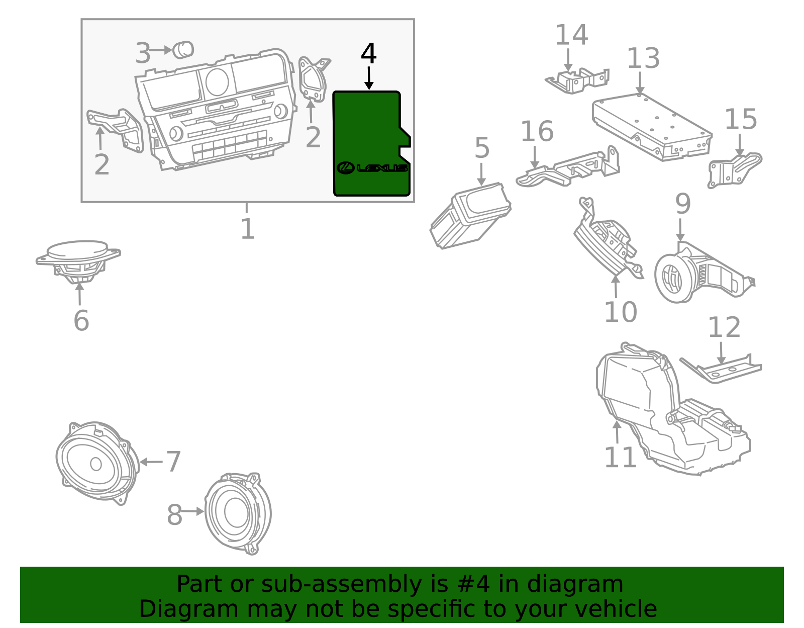 86271-0E050 - Memory Card 2017 Lexus | Longo Lexus Parts