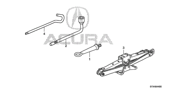 Tools - Jack for 2011 Acura MDX #0