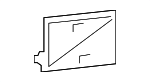 2928850340 - Body: Blind Spot Detection System Warning Sensor Bracket for Mercedes-Benz Image